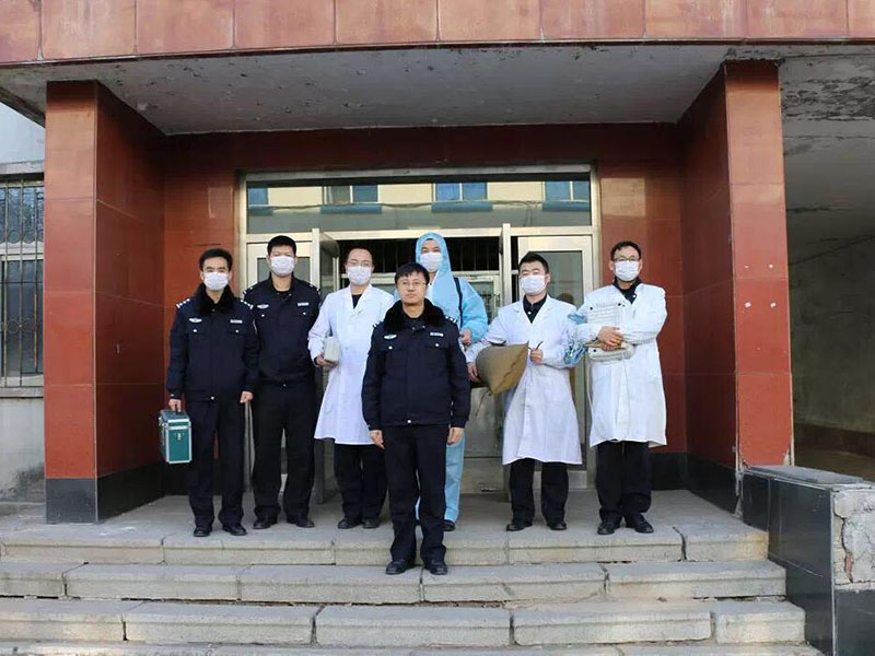 參加應急處置演練人員