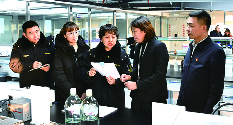 執(zhí)法部門到企業(yè)開展行政執(zhí)法檢查