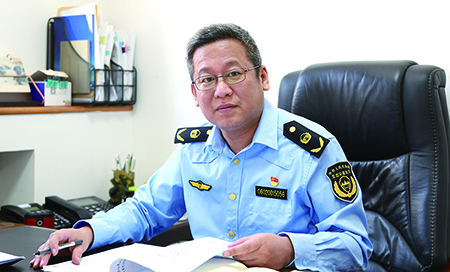 大連市生態(tài)環(huán)境局黨組成員、執(zhí)法隊(duì)黨委書記董宇